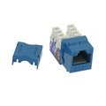 Bestlink Netware CAT6 RJ45 110 Type Keystone Jack- 100pk- Blue 101702BL-100